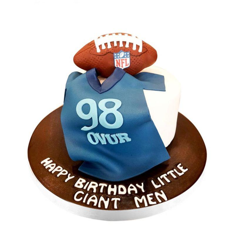 Amerikan Futbol Temalı Pastası
