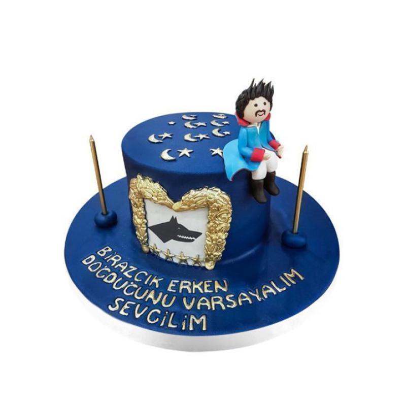 Sevgili Prens Doğum Günü Pastası