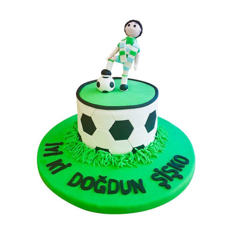Futbol Doğum Günü Pastası