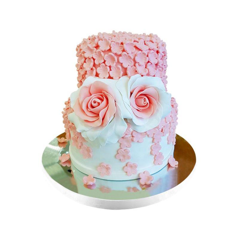 Güllü Butik Nişan Pastası