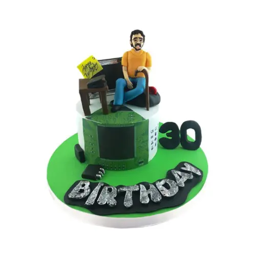 Figürlü Bilgisayar Mühendisi Pastası