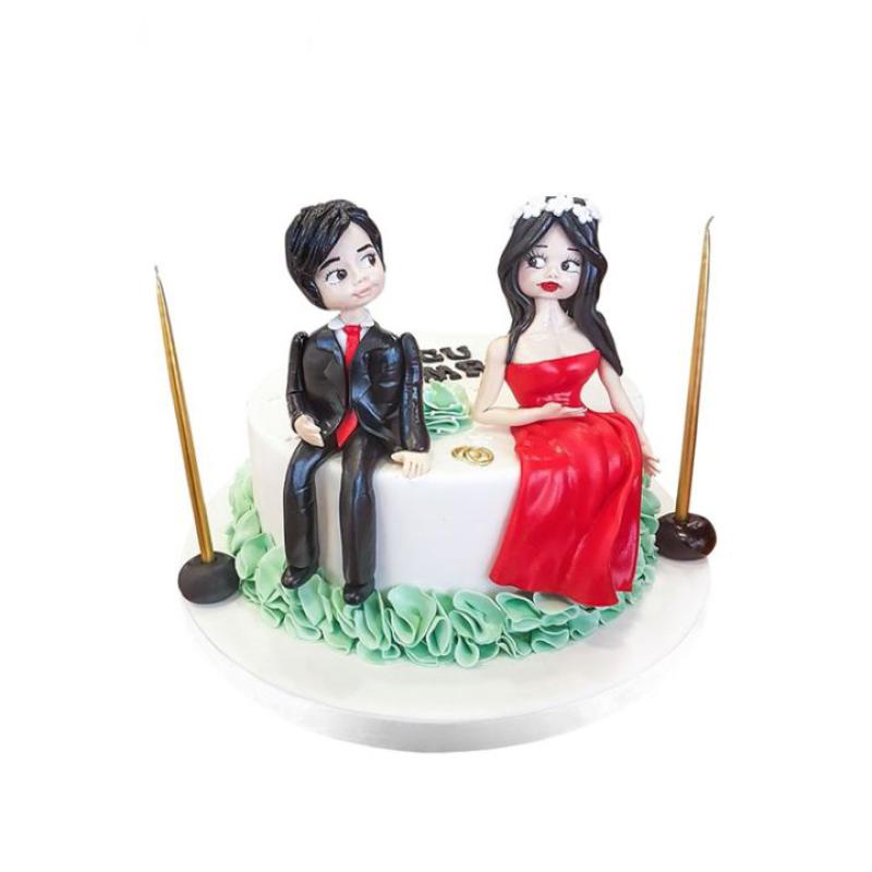 Mutlu Çiftler Söz Nişan Pastası