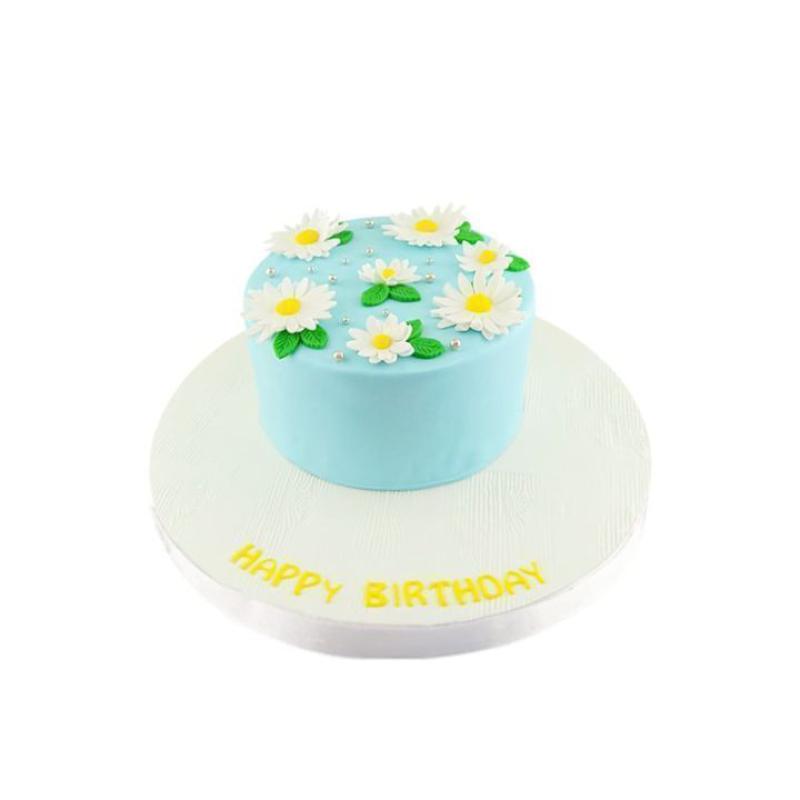 Papatyalı Doğum Günü Pastası