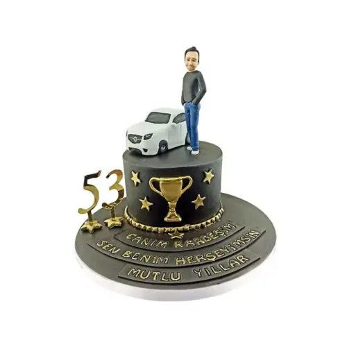 Özel Figürlü Doğum Günü Pastası