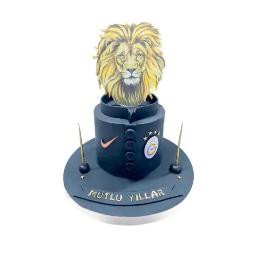 Aslan Temalı Doğum Günü Pastası