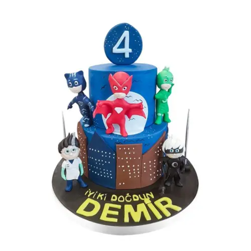 Maskeliler Doğum Günü Pastası