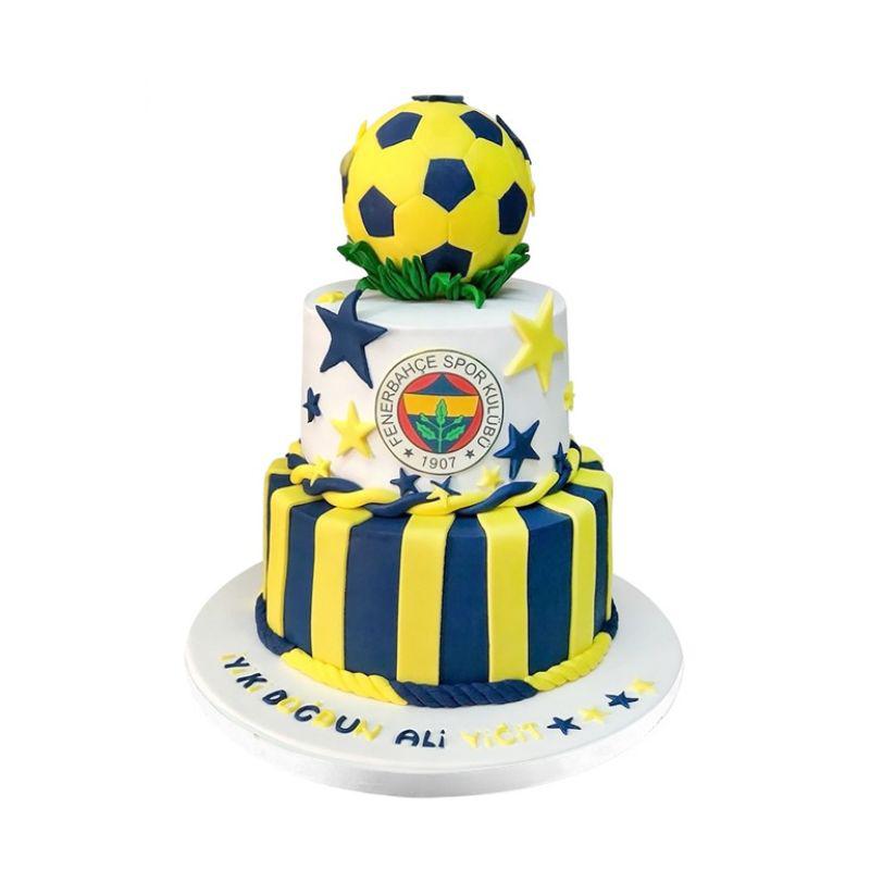 Fenerbahçe Temalı Butik Pasta