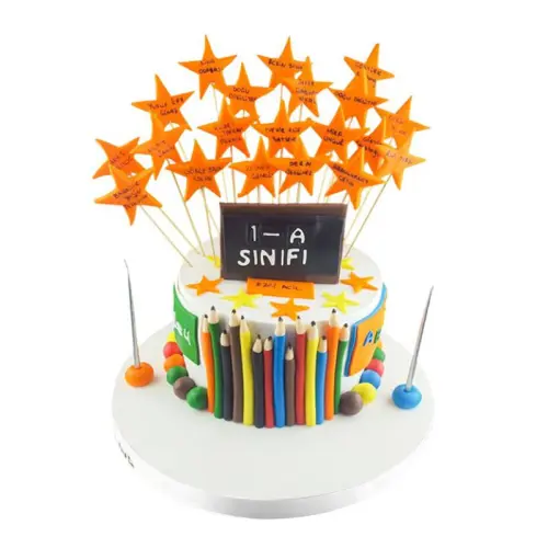 İlk Okul Kutlama Pastası