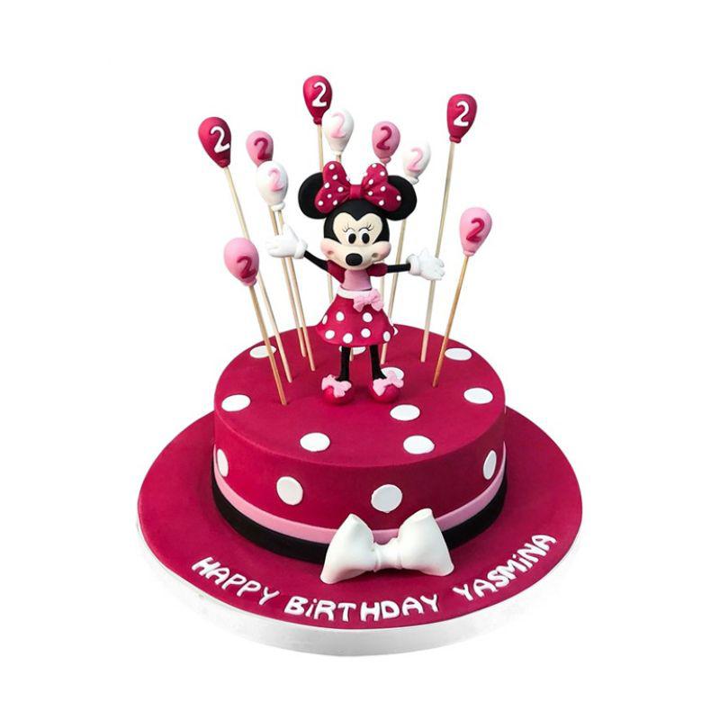 Sevimli Mini Mouse Pastası