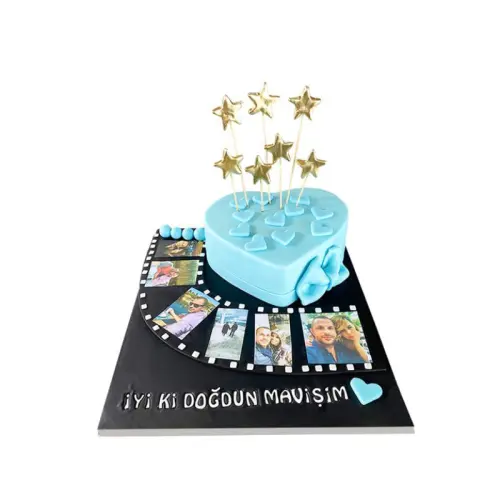 Aşkın Kalbi Doğum Günü Pastası