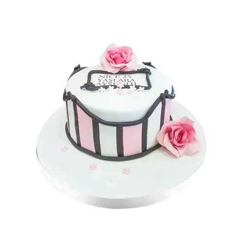 Güllü Doğum Günü Pastası