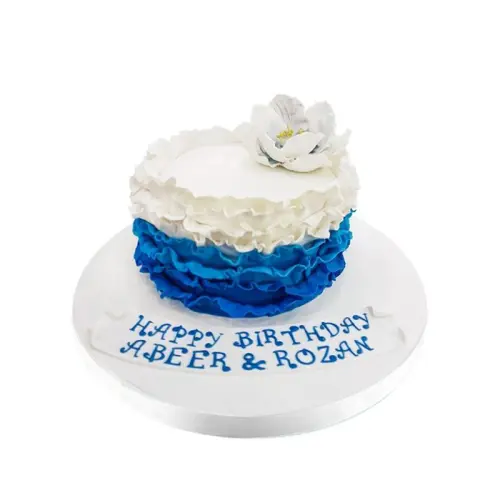 Açelya Çiçekli Doğum Günü Pastası