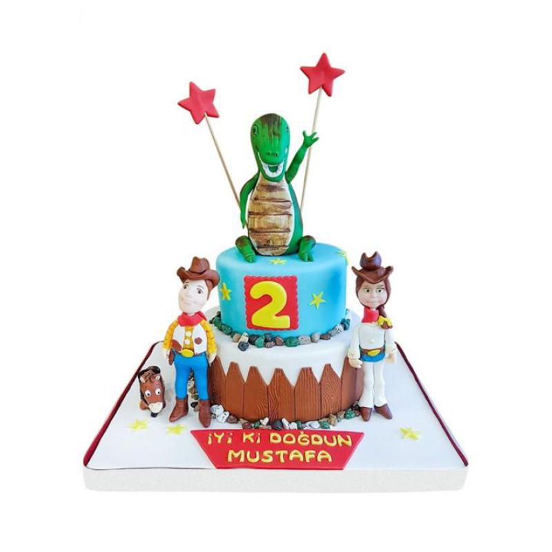 Oyuncaklar Doğum Günü Pastası