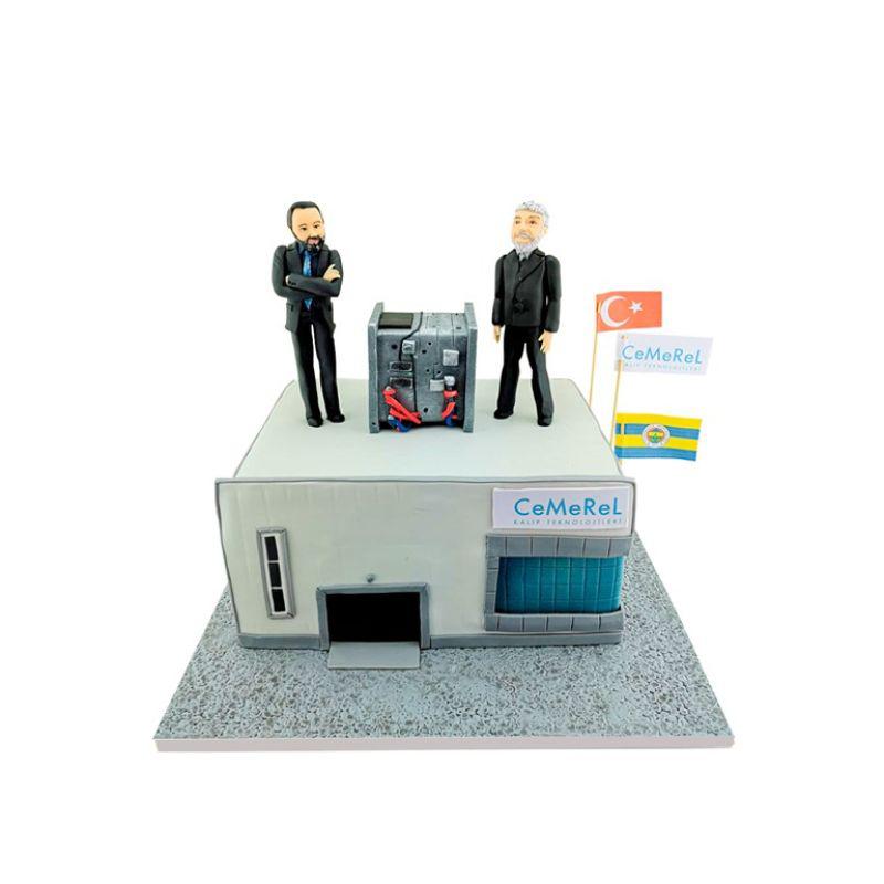 İş Ortağım Doğum Günü Pastası