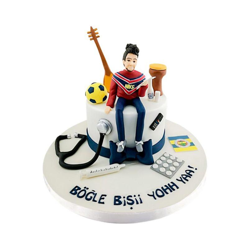 Gençlere Özel Yaş Günü Pastası