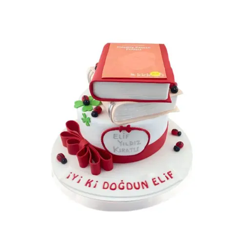 Yazar Temalı Doğum Günü Pastası