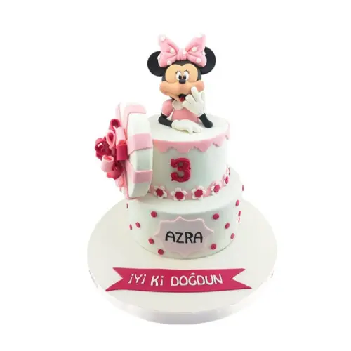 Figürlü Mini Mouse Butik Pasta