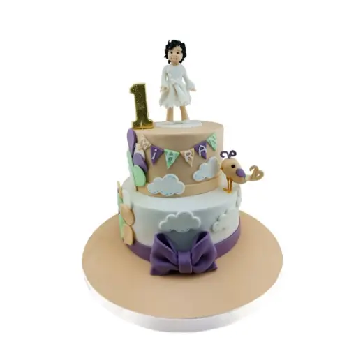 Figürlü 1 Yaş Butik Pasta