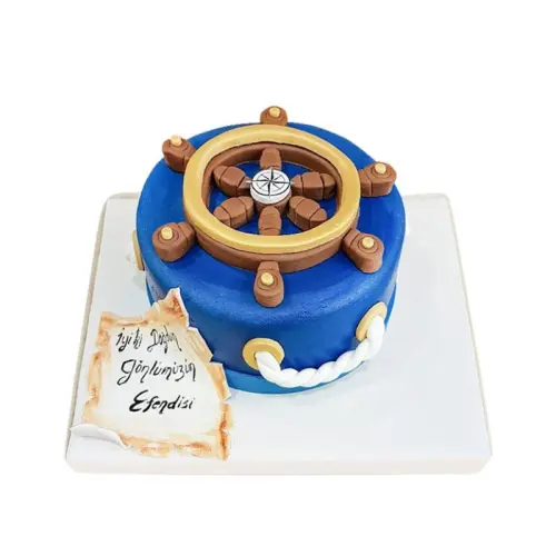 Gemici Dümeni Doğum Günü Pastası