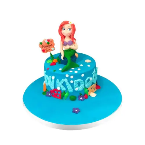 Deniz Kızı Doğum Günü Pastası
