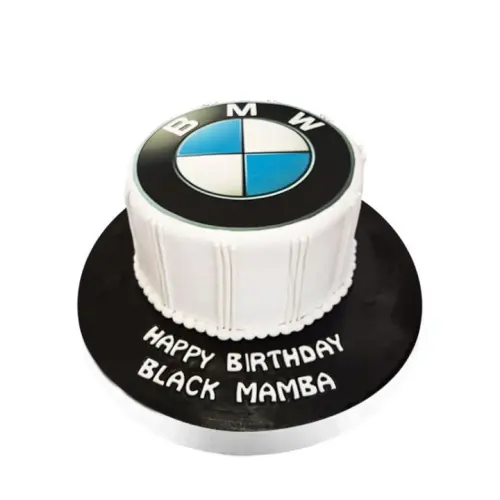 BMW Logolu Doğum Günü Pastası