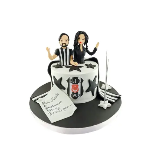 Taraftar Sevgililer Butik Pasta