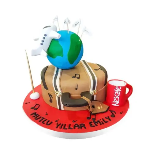 Dünya Turu Doğum Günü Pastası