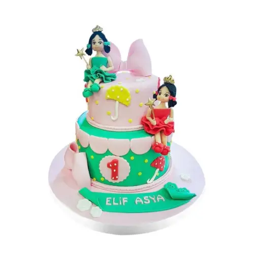 Tatlı Sihirbaz Kızlar Pastası