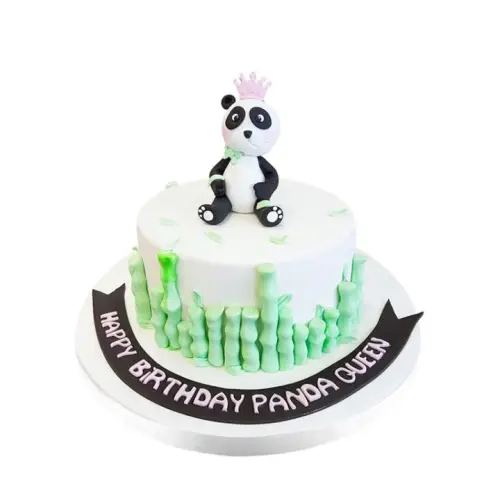 Panda Queen Doğum Günü Pastası