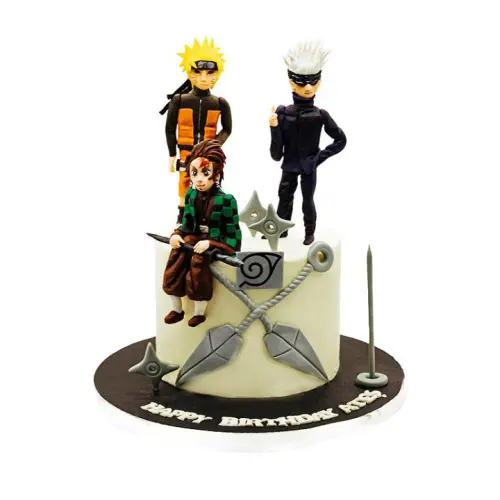 Anime Doğum Günü Pastası
