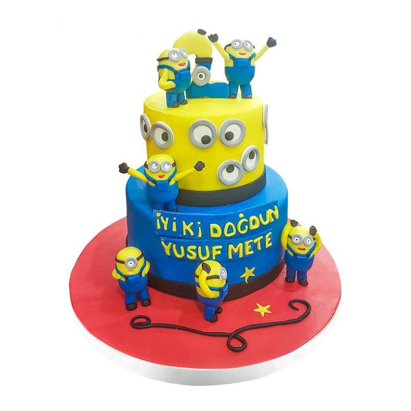 Minyonlar Doğum Günü Pastası