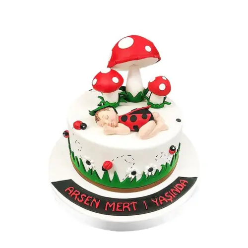 Mantarlı Bebek Pastası