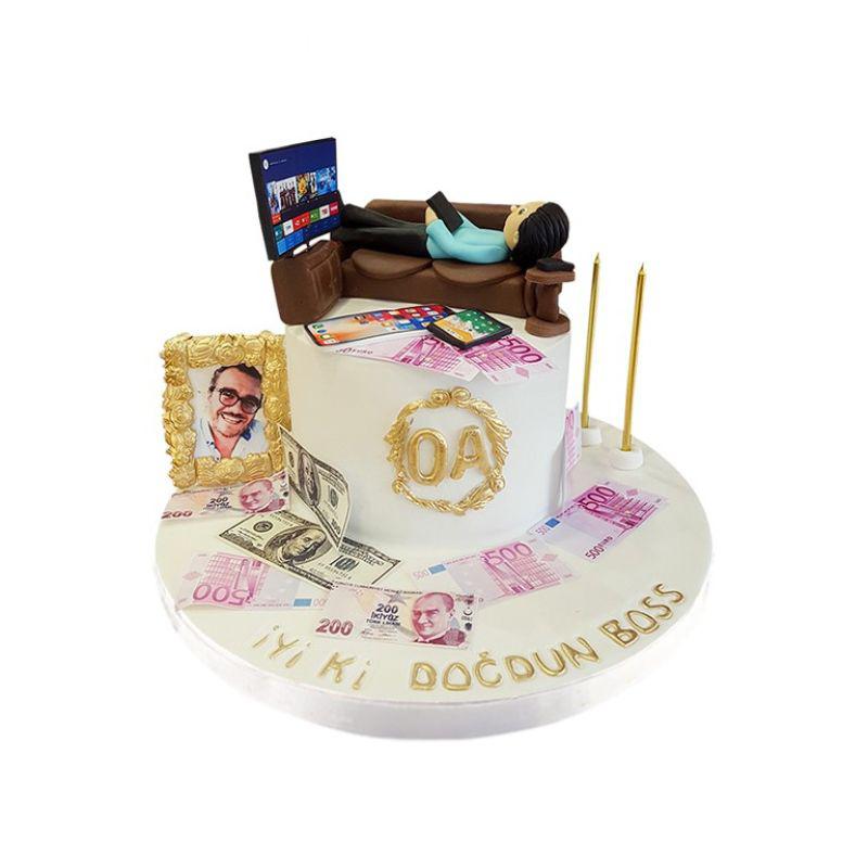 Big Boss Keyifli Doğum Günü Pastası