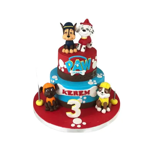 Paw Patrol Doğum Günü Pastası