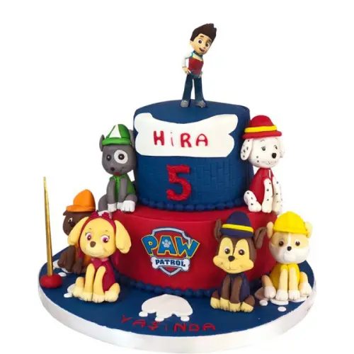Paw Patrols Doğum Günü Pastası