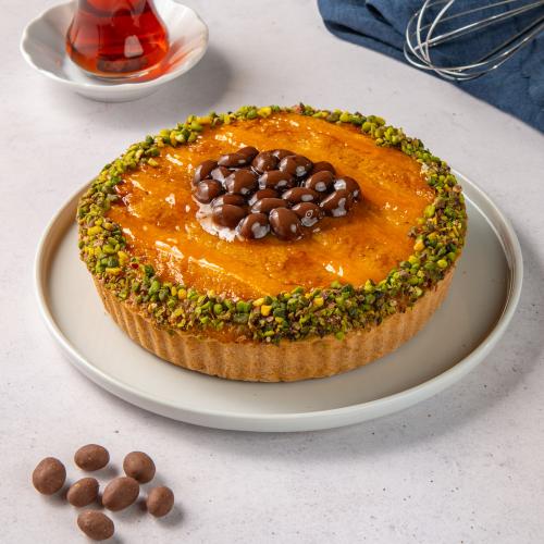 Portakallı Fıstıklı Kek
