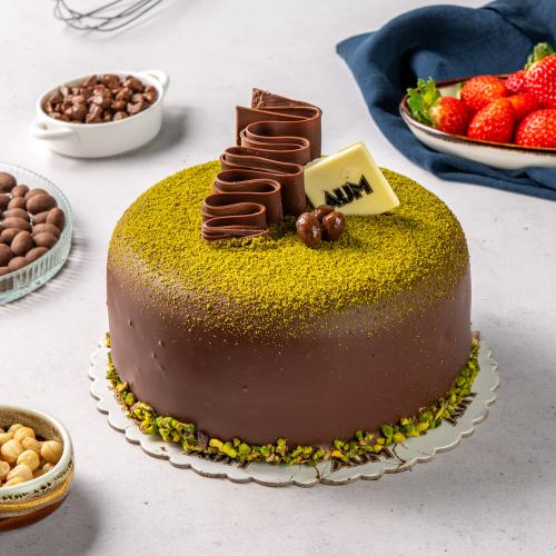 Fıstıklı Çikolatalı Pasta