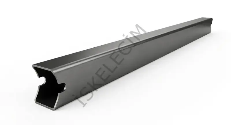 40x 30x 3mm 65 cm h tipi dikme pano ayak alt kayıt profili