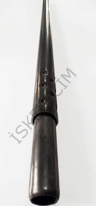 3mt 48x3mm nipelli flanşlı iskele borusu