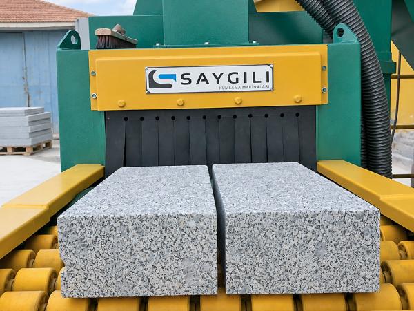 1 Türbinli Doğal Taş Kumlama Makinası
