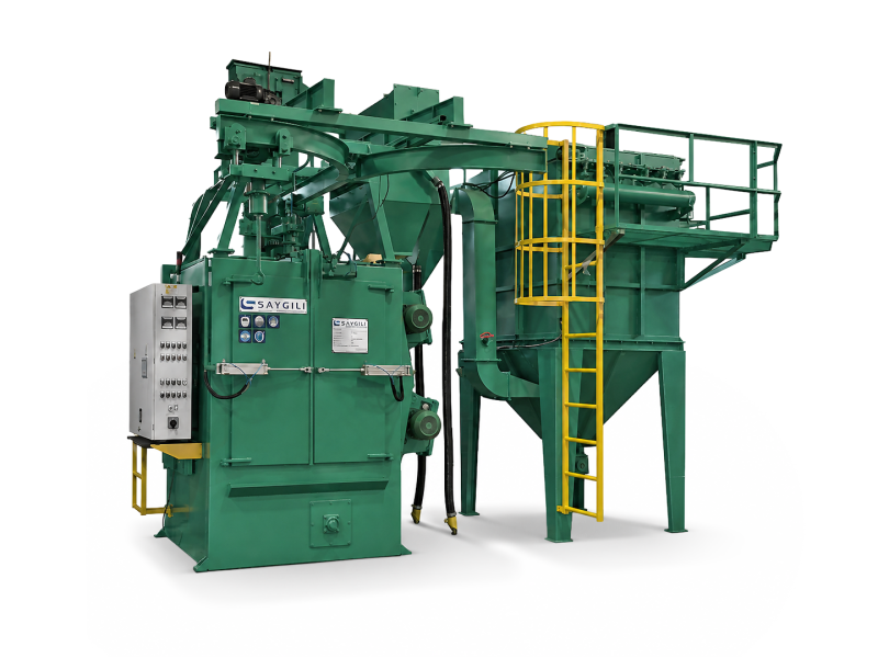 Four-Turbine Hanger-Type Shot Blasting Machine