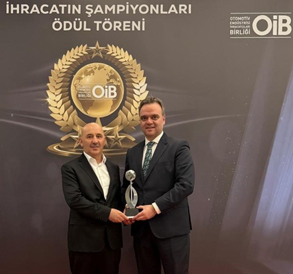 VA-KO, Otomotiv Endüstrisi İhracatçıları Birliği (OİB) 'nden Ödül Aldı